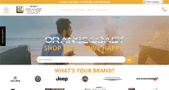 Desktop Screenshot of orangecoastautogroup.com